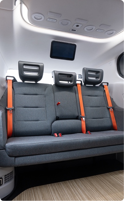 Cruise Origin cabin seating
