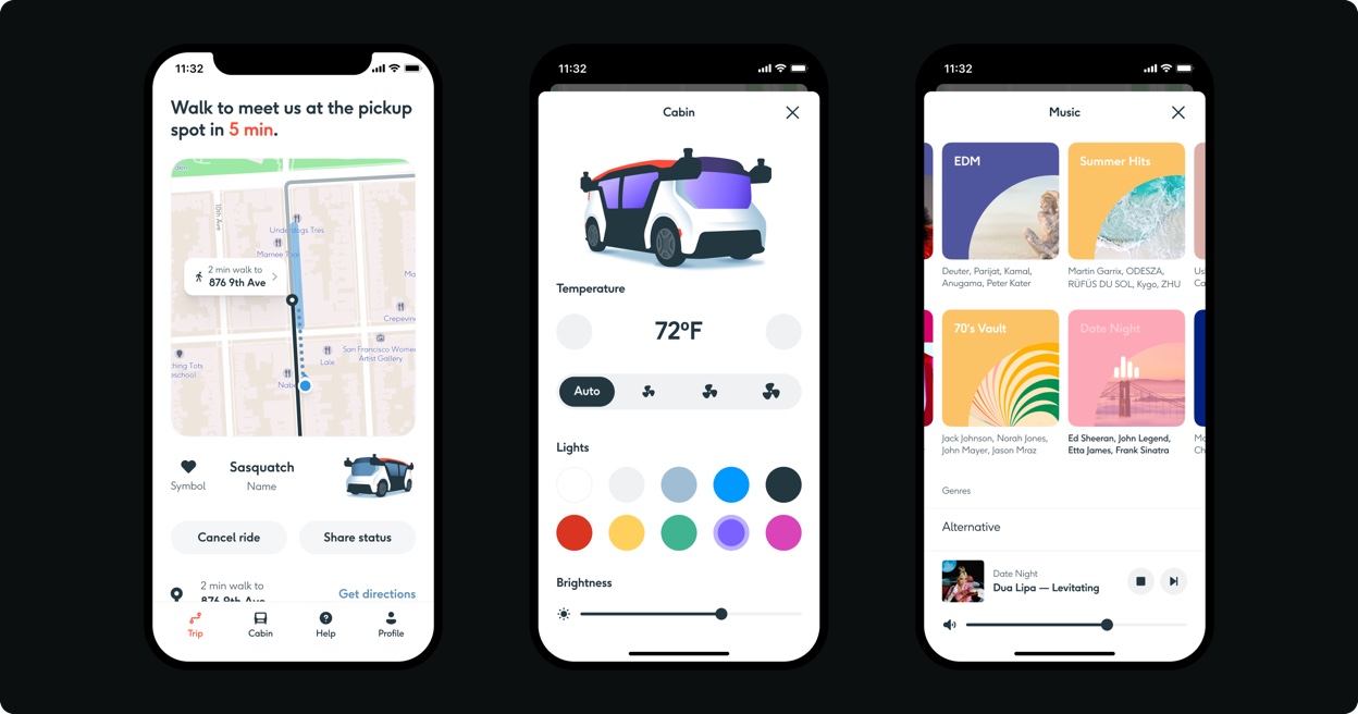 Cruise Origin mobile app